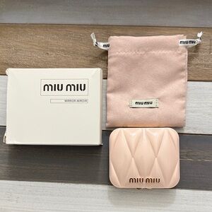 GWP Miu Miu Blush Pink Mirror Set